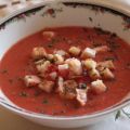 Tomaten-Melonen-Suppe