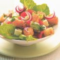 Tomaten-Brot-Salat mit Feta