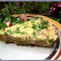 Frittata mit Speck, Erbsen und Nudeln - Фритата[...]