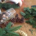 Adventskranzbasteln...