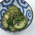 Gurkensalat japanisch inspiriert