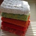 Auch ich habe Spülis gestrickt ...