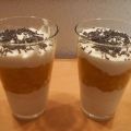 Birnen-Apfel-Kompott mit Sahnequark