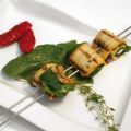 Gegrillte Zucchini-Wraps