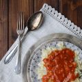 Nudeln mit DDR-Tomatensoße