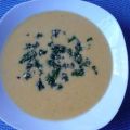 Kürbiscremesuppe mit Kürbispesto