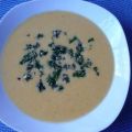 Kürbiscremesuppe mit Kürbispesto