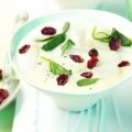 Spargelcremesuppe mit Cranberries und[...]