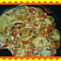 Kartoffel - Paprika - Omelette