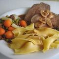 Schweinebraten an Prosecco-Sauce