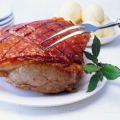 Schweinebraten mit Kruste