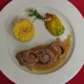 Involtini mit Aubergine und Parmaschinken,[...]