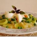Lauch- Ananas-Erbsen Salat mit Eiern und[...]