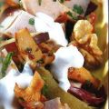 Putenbrustsalat mit Pfifferlingen, Radicchio[...]