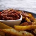 Bohnenmus als Aufstrich und als Dip
