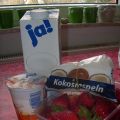 Erdbeer Kokos Milchshake