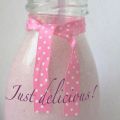 Pink milk
