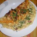 Nudeln: Nudelomelette mit Bacon und[...]