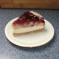 Käsesahnetorte mit Himbeeren