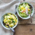 Grüner Kartoffelsalat