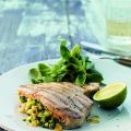 Thunfischtaschen mit Kresse und Mandeln