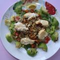 Gemischter Salat mit gratiniertem Ziegenkäse,[...]
