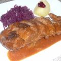 Sauerbraten von der Gänsebrust