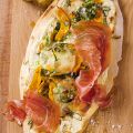 Kürbis-Flammkuchen