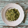 Bärlauch-Orzo-Pfanne