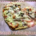 Schnelle Mürbeteigpizza ♥