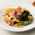 Paella mit Meeresfrüchten