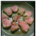 Feldsalat mit Filet und Krautdressing