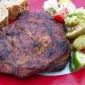 Steaks über Buchenholzfeuer gegrillt.....und[...]