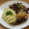 Schweineleber mit Rote Bete Lauchgemüse und[...]