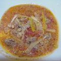 Hackfleisch-Tomaten-Suppe