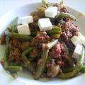 Griechische Bohnen-Hack-Pfanne