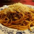 Spaghetti bolognese