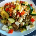Tofu-Gemüse Pfanne -Studentenfutter-