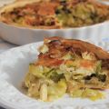 Lauchquiche mit Morcheln