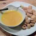 Orangen-Fondue mit Amarettini