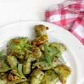 Kräutergnocchi mit Walnüssen