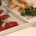 Carpaccio mit Quittenfüllung und scharfen[...]