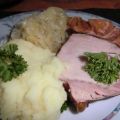 Sauerkraut mit Kassler und Speck