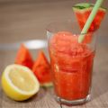 {Rezept} Wassermelonen Slush