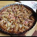 Rezept vom 29.01.2017: Vegane Birnen Nuss Tarte