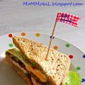 Club Sandwich für den kleinen Hunger