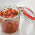 Pfirsich-Minz Salsa