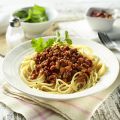 Spaghetti Bolognese aus Putenhack mit Chili,[...]