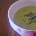 Spargelcremesuppe mit Topping