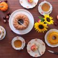 Herbstliche Guglhupf-Tafel